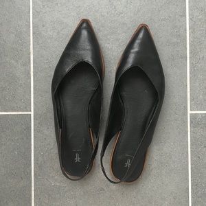 FRYE Kenzie Slingback Flat. Size 10